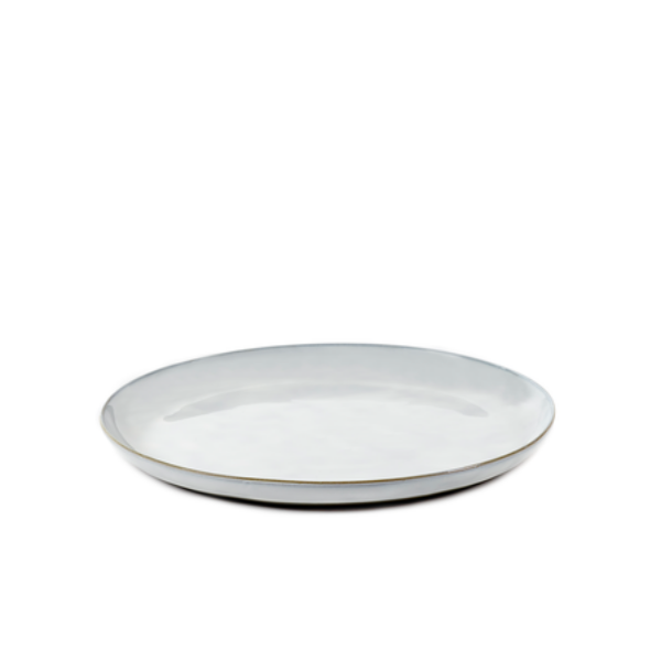 SERAX Anita Le Grelle Plate XL White B29 x H2,5 cm