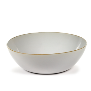 SERAX Anita Le Grelle Salad Bowl White B27 x H8,8 cm