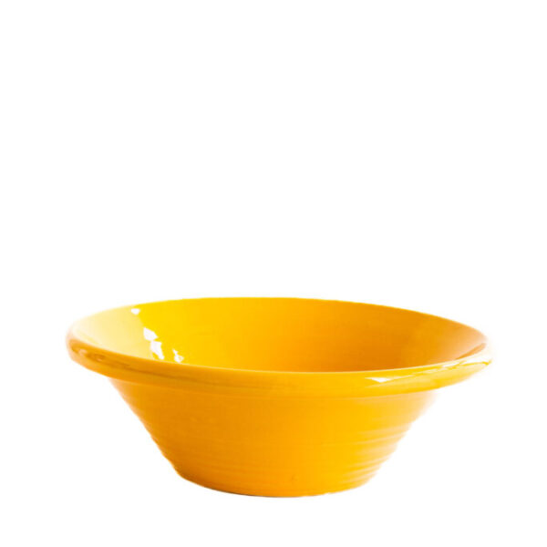 VAL POTTERY Salade Bowl Ricardo - Yellow
